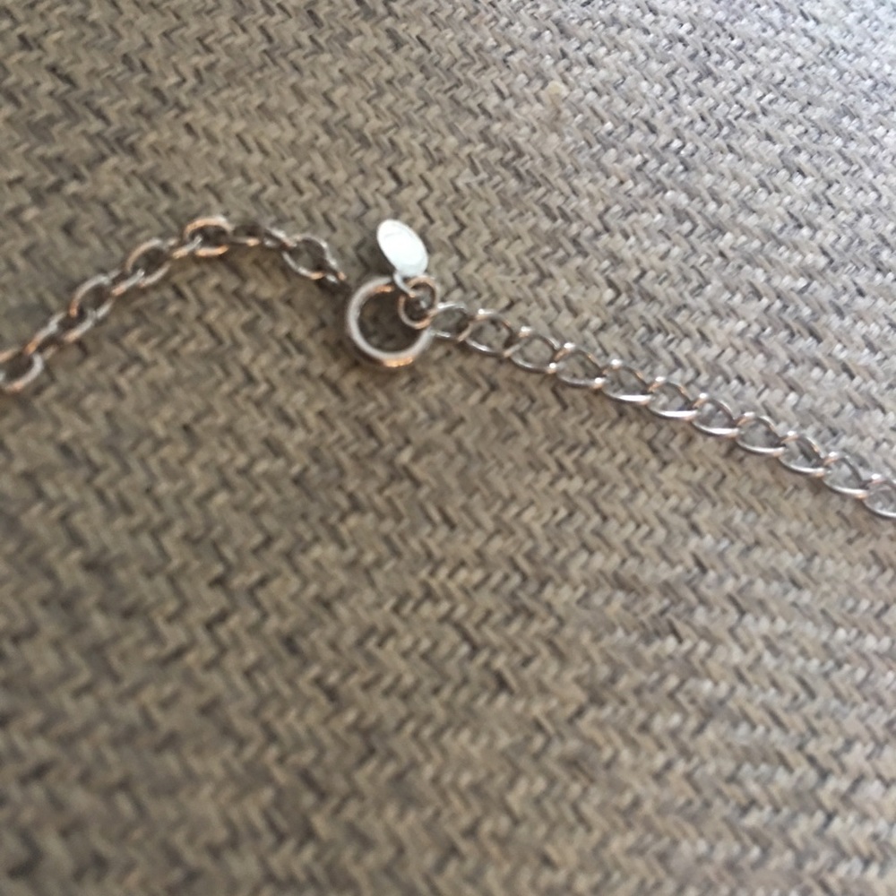 Silver Tone Heart Necklace - Picture 4 of 4